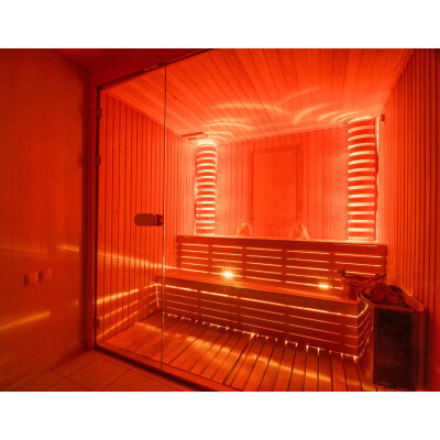 Saunabeleuchtung für eine stimmungsvolle Atmosphäre - Hochwertige LED Saunabeleuchtung hitzebeständig und einfach einzubauen