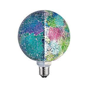 Miracle Mosaic Edition Standard 230V LED Globe G125 E27 470lm 5W 2700K dimmbar Multicolor