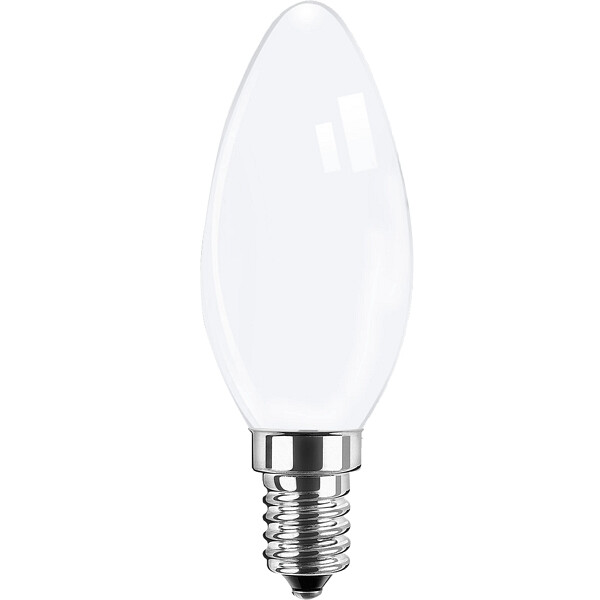 LED Kerzenform 4,5W (40W) E14 470lm KW, Glas (opal)