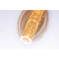 Inner Glow Edition LED Birne Innenkolben Ringmuster E27 230V 120lm 3,6W 1800K dimmbar Gold