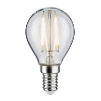 Filament 230V LED Tropfen E14 2x250lm 2x2,7W 2700K Klar