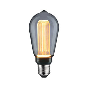 Inner Glow Edition LED Kolben Arc E27 230V 80lm 3,5W 1800K Rauchglas