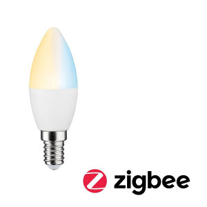 Smart Home Zigbee Standard 230V LED Kerze E14 400lm 4,9W Tunable White dimmbar Matt