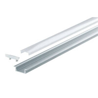 LED Strip Einbauprofil Floor 2.010x27mm Alu Satin 3