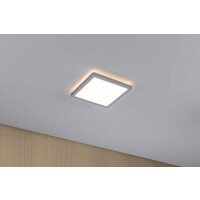LED Panel Atria Shine Backlight eckig 190x190mm 3000K Chrom matt