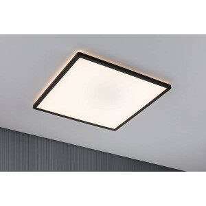 LED Panel 3-Step-Dim Atria Shine Backlight eckig 420x420mm 3000K Schwarz dimmbar