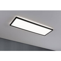 LED Panel 3-Step-Dim Atria Shine Backlight eckig 580x200mm 4000K Schwarz dimmbar