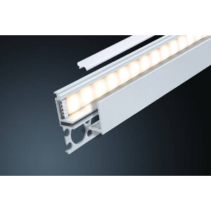 LumiTiles LED Strip Einbauprofil Top 2m Alu eloxiert Satin