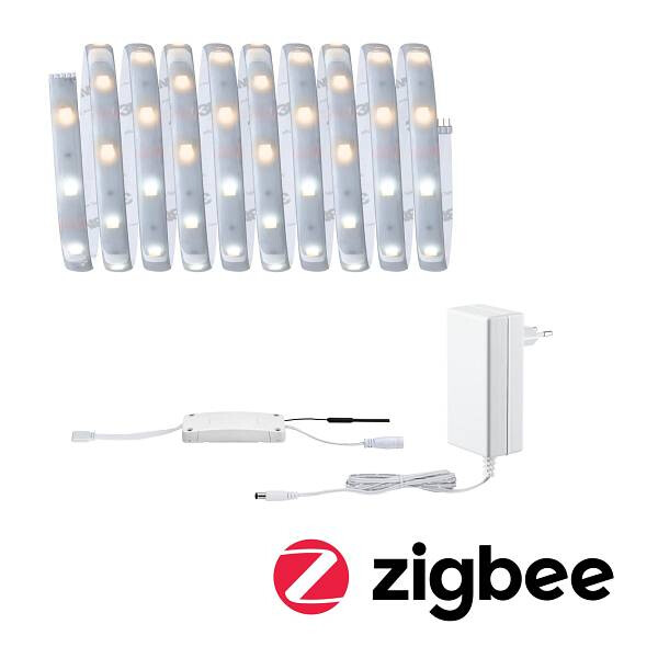 MaxLED 250 LED Strip Smart Home Zigbee Tunable White beschichtet Basisset 3m IP44 12W 810lm 30LEDs/m Tunable White 36VA