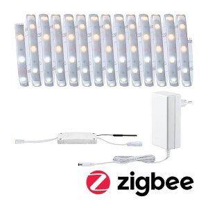 MaxLED 250 LED Strip Smart Home Zigbee Tunable White beschichtet Basisset 5m IP44 18W 1350lm 30LEDs/m Tunable White 36VA