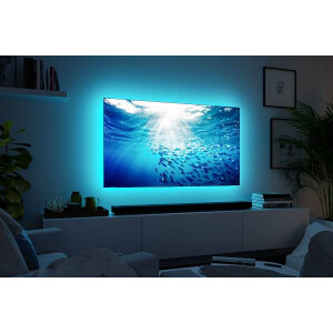 MaxLED 250 LED Strip TV Comfort Basisset 55 Zoll 3,6m 20,5W 277lm/m 30LEDs/m RGBW+ 24VA