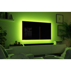 MaxLED 250 LED Strip TV Comfort Basisset 65 Zoll 4,3m 22W 234lm/m 28LEDs/m RGBW+ 24VA