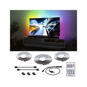 EntertainLED USB LED Strip TV-Beleuchtung 75 Zoll 3,1m 5W...