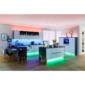MaxLED 500 LED Strip Smart Home Zigbee RGBW beschichtet Basisset 3m 27W 1200lm 60LEDs/m RGBW+ 60VA