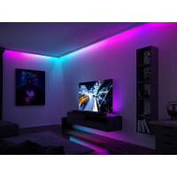 EntertainLED LED Stripe Dynamic RGB Komplettset 1,5m 3W 60LEDs/m RGB+ 5VA