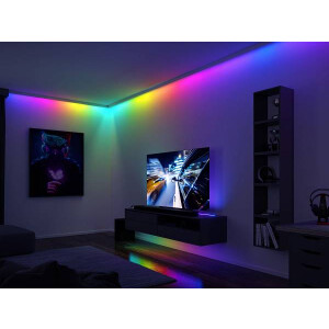 EntertainLED LED Stripe Dynamic RGB Komplettset 3m 5W 60LEDs/m RGB+ 10VA