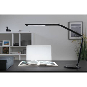 LED Schreibtischleuchte 3-Step-Dim FlexBar White Switch 700lm 9,5W Schwarz