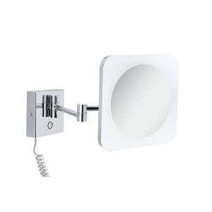 HomeSpa LED Kosmetikspiegel Jora IP44 White Switch 60lm...