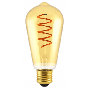 LED Filament Vintage Edison Lampe Birnenform ST64 5 Watt