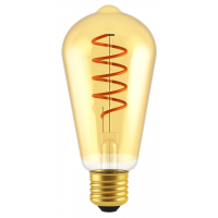 LED Filament Vintage Edison Lampe Birnenform ST64 5 Watt