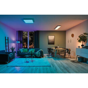 LED Panel Smart Home Zigbee Amaris eckig 595x595mm RGBW Weiß matt dimmbar