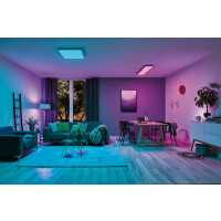 LED Panel Smart Home Zigbee Amaris eckig 595x595mm RGBW Weiß matt dimmbar