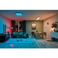 LED Panel Smart Home Zigbee Amaris eckig 1.195x295mm RGBW Weiß matt dimmbar