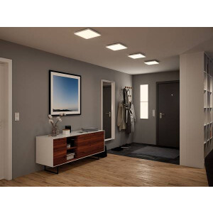 LED Panel Smart Home Zigbee Velora eckig 225x225mm Tunable White Weiß matt dimmbar