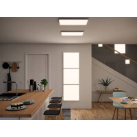 LED Panel Smart Home Zigbee Velora eckig 595x595mm Tunable White Weiß matt dimmbar