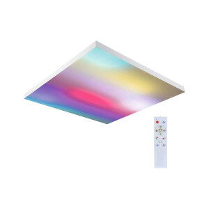 LED Panel Velora Rainbow dynamicRGBW eckig 595x595mm 3000 - 6500K Weiß dimmbar