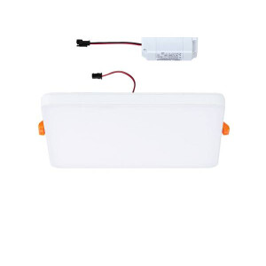 VariFit LED Einbaupanel Veluna Edge IP44 eckig 160x160mm 1100lm 3000K Weiß dimmbar