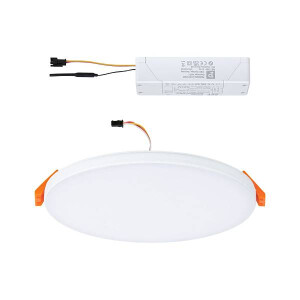 VariFit LED Einbaupanel Smart Home Zigbee Veluna Edge IP44 rund 160mm 1000lm Tunable White Weiß dimmbar