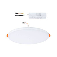 VariFit LED Einbaupanel Smart Home Zigbee Veluna Edge IP44 rund 200mm 1400lm Tunable White Weiß dimmbar