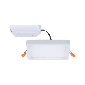 VariFit LED Einbaupanel Areo IP44 eckig 118x118mm 3000K Weiß