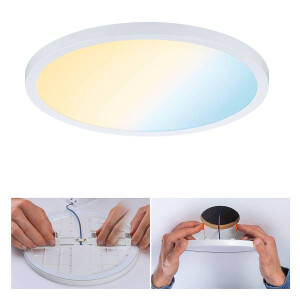 VariFit LED Einbaupanel Smart Home Zigbee Areo IP44 rund...