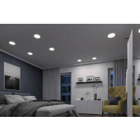 VariFit LED Einbaupanel Smart Home Zigbee Areo IP44 rund 230mm Tunable White Chrom matt dimmbar