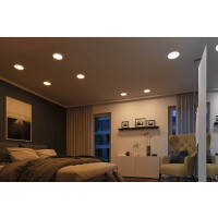 VariFit LED Einbaupanel Smart Home Zigbee Areo IP44 rund 230mm Tunable White Chrom matt dimmbar