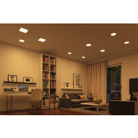 VariFit LED Einbaupanel Smart Home Zigbee Areo IP44 eckig 175x175mm Tunable White Weiß dimmbar