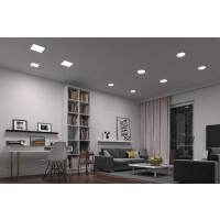 VariFit LED Einbaupanel Smart Home Zigbee Areo IP44 eckig 230x230mm Tunable White Weiß dimmbar