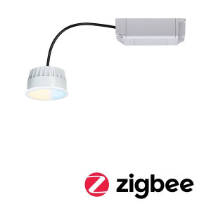 LED Modul Einbauleuchte Smart Home Zigbee Tunable White Coin rund 50mm Coin 6W 470lm 230V dimmbar Tunable White Satin