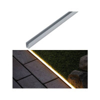 Plug & Shine LED Strip Profil Warmweiß Aluminiumprofil 1m