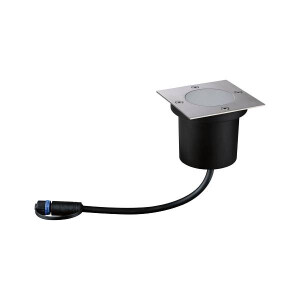 Plug & Shine LED Bodeneinbauleuchte Floor Einzelspot IP65 3000K 3,6W Edelstahl