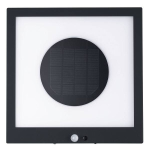 Solar LED Panel Taija Bewegungsmelder IP44 3000K 35lm Anthrazit