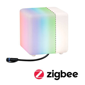 Plug & Shine LED Lichtobjekt Smart Home Zigbee Cube...