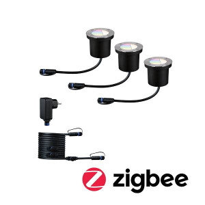 Plug & Shine LED Bodeneinbauleuchte Smart Home Zigbee...