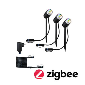 Plug &amp; Shine LED Gartenstrahler Smart Home Zigbee...