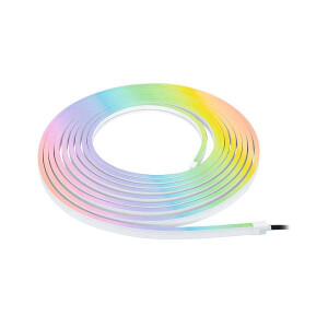 Plug & Shine LED Stripe Smart Home Zigbee Smooth Einzelstripe IP67 RGBW+ 39W Weiß