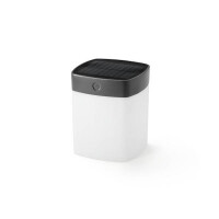 Assisi Solar-Tischleuchte grau 1W 100/40 gallery