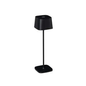 Capri LED USB-Tischleuchte schwarz, Farbtemperatur, dimmbar