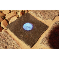Top Light Stone Basalt Lichtpunkt 12V 8x8x8 cm